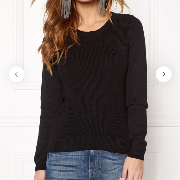 Thick Vero Moda Black Lex Knit Long sweater - Picture 2 of 5